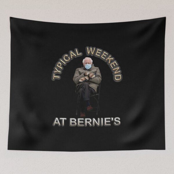 Item preview, Typical Weekend At Bernie's, Bernie Sanders, bernie, democrat, sanders, feel the bern, bernie sanders mittens, bernie sanders berniesanders mittens berniemittens inauguration berniemittens bernie, designed and sold by bimmer325.