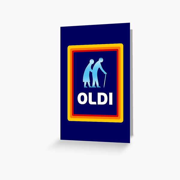 Oldi Birthday Greeting Card