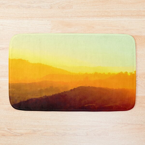 Item preview, sunset sky in summer with silhouette mountains view at Los Angeles, USA designed and sold by Mrvell.