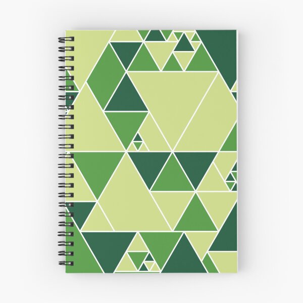 Item preview, Green Triangle Pattern, Modern Design. designed and sold by DieggDesign.