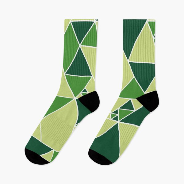 Item preview, Green Triangle Pattern, Modern Design. designed and sold by DieggDesign.