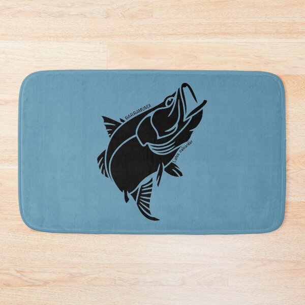 Item preview, Barramundi Australian Ocean Animal Silhouette with name. designed and sold by BOLD-Australia.