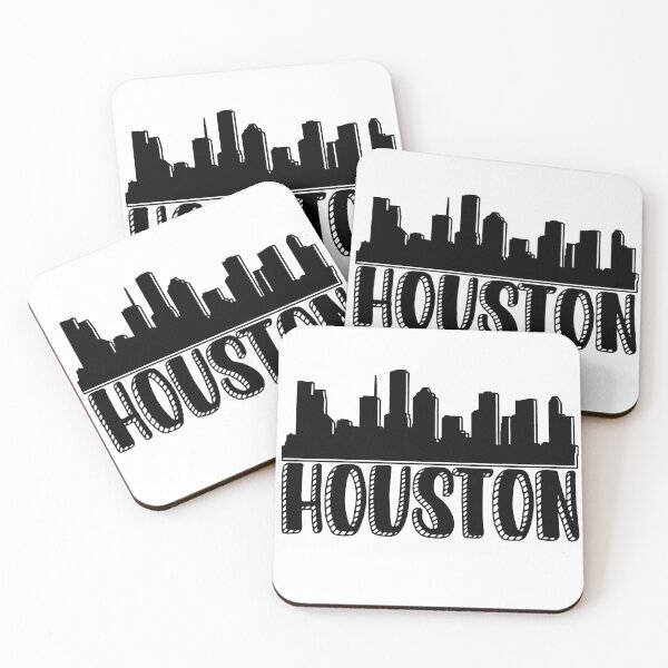 Artikelvorschau, Houston Skyline entworfen und verkauft von personallypres.