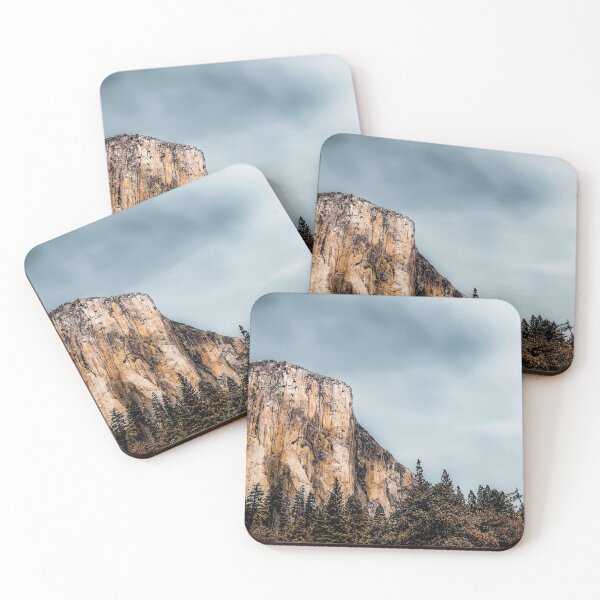 Item preview, Mountains and pine tree with blue cloudy sky at Yosemite national park, California, USA designed and sold by Mrvell.