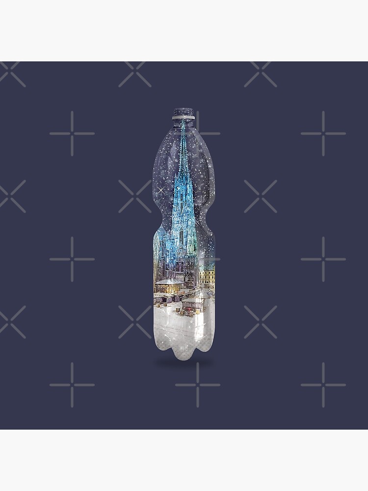 Winter in Wien Hermetic Lockdown in a PET bottle by Leo Haz von LeoHaz