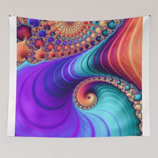 Item preview, Land and Sea - Abstract Fractal Art designed and sold by Manpreet Sokhi.