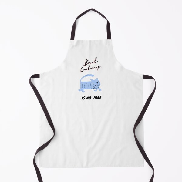 Item preview, Bad Catnip is No Joke Says Poorly Drawn Cat designed and sold by Purrfecta.