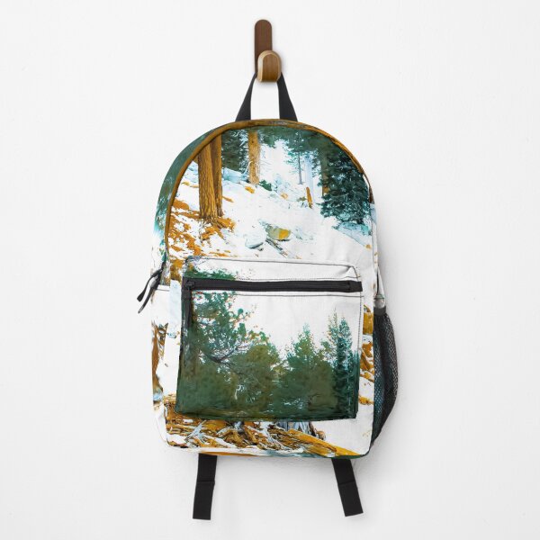 Item preview, green pine tree in winter with snow at Palm Springs Aerial Tramway, California, USA designed and sold by Mrvell.