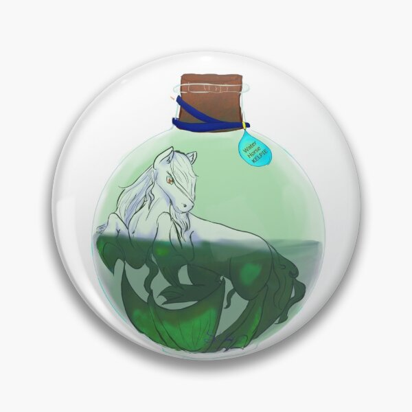 Item preview, bottle up water kelpie designed and sold by shadowwolffox.