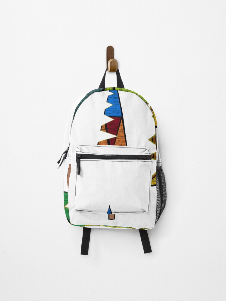 Thumbnail 1 of 3, Backpack, FOREST ABSTRACT designed and sold by wahine24.