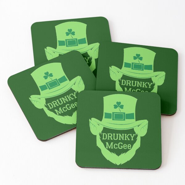 Item preview, Drunky Mcgee Funny couple St Patrick's day designed and sold by WoodburyLake.