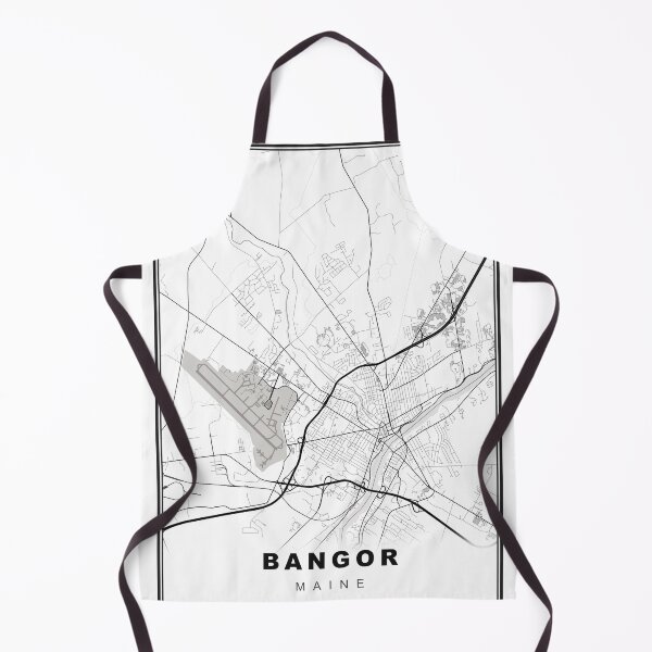 Item preview, Bangor Map designed and sold by Tamas Das.
