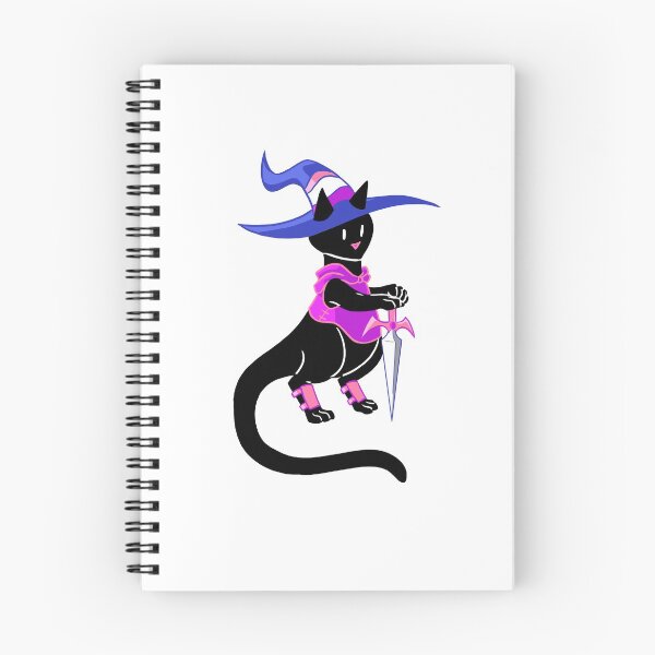 Artikelvorschau, Genderfluid Pride Witch Knight Kitty entworfen und verkauft von Kitties By Kelci.