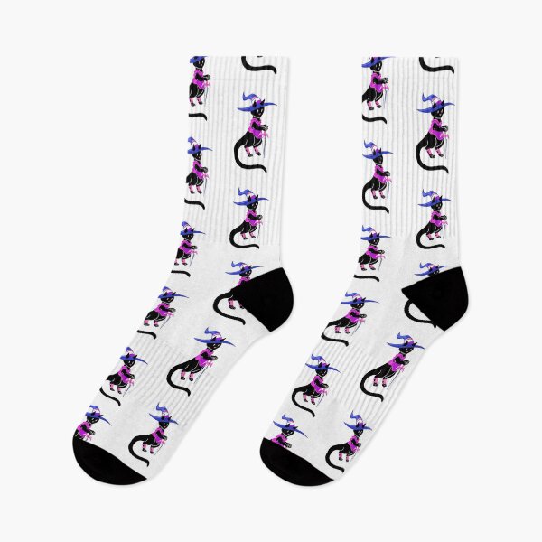 Item preview, Genderfluid Pride Witch Knight Kitty designed and sold by Kitties By Kelci.