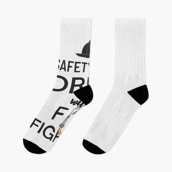 Item preview, Safety First, Drink with a Firefighter designed and sold by CassieNash.