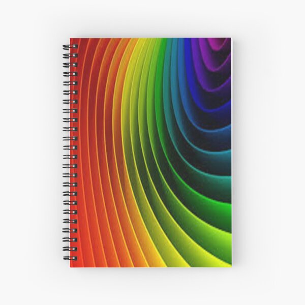 #Pattern, #design, #tracery, #weave, #drawing, #figure, #picture, #illustration Spiral Notebook
