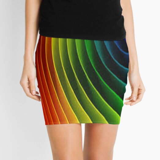 #Pattern, #design, #tracery, #weave, #drawing, #figure, #picture, #illustration Mini Skirt