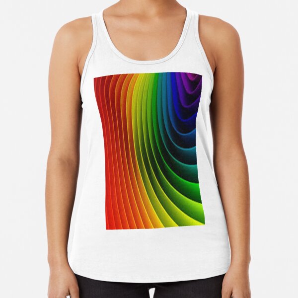 #Pattern, #design, #tracery, #weave, #drawing, #figure, #picture, #illustration Racerback Tank Top