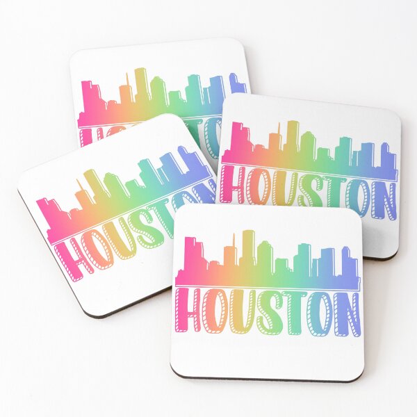 Item preview, Rainbow Houston Skyline designed and sold by personallypres.