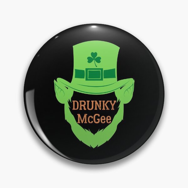 Item preview, Drunky Mcgee Funny couple St Patrick's day designed and sold by WoodburyLake.
