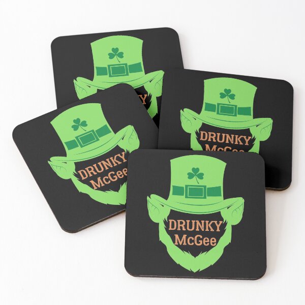Item preview, Drunky Mcgee Funny couple St Patrick's day designed and sold by WoodburyLake.