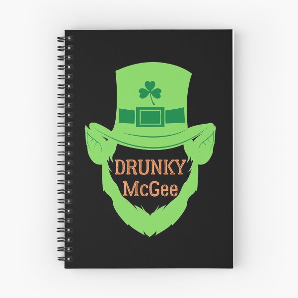 Item preview, Drunky Mcgee Funny couple St Patrick's day designed and sold by WoodburyLake.