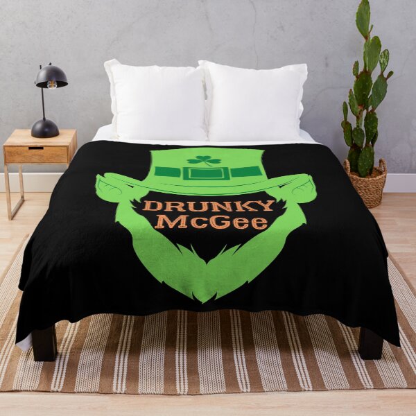 Item preview, Drunky Mcgee Funny couple St Patrick's day designed and sold by WoodburyLake.