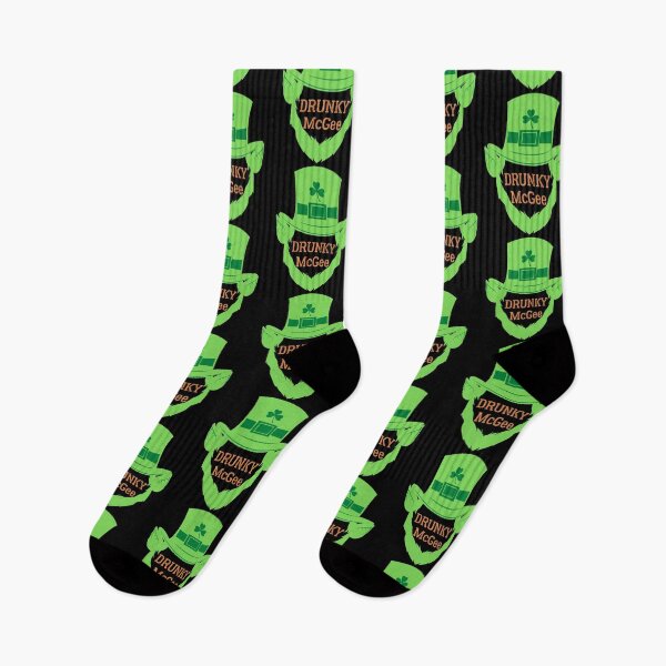 Item preview, Drunky Mcgee Funny couple St Patrick's day designed and sold by WoodburyLake.