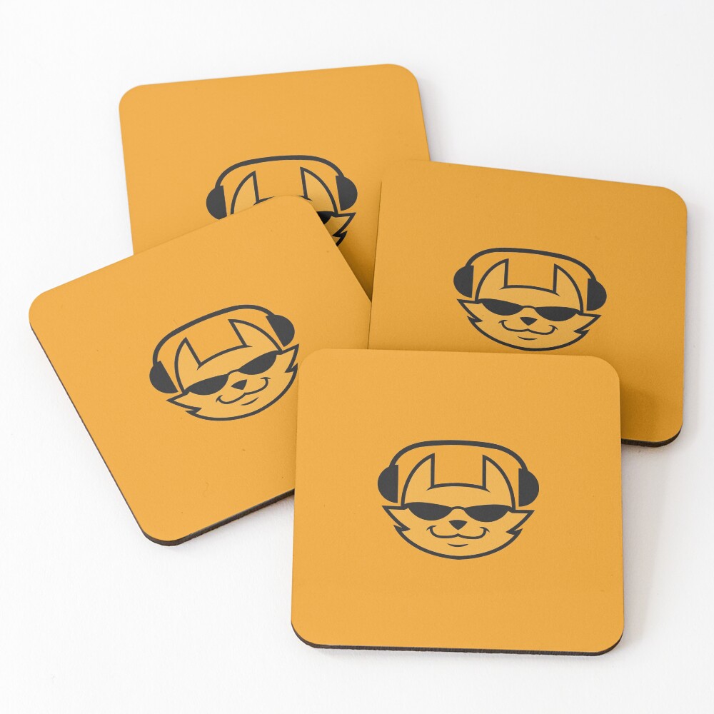 Item preview, Coasters (Set of 4) designed and sold by RedsStickerShop.
