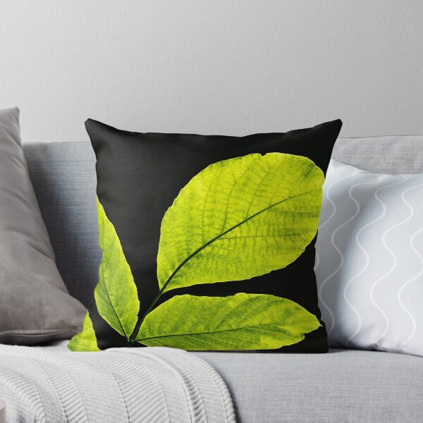 Item preview, Hoja verde brillante luz en fondo oscuro designed and sold by Young Gyu Kim.