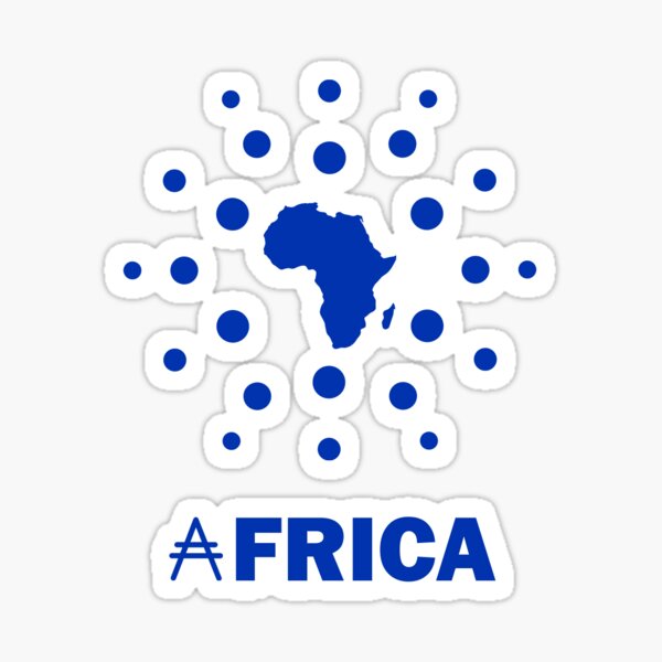 Africa Cardano ADA Sticker