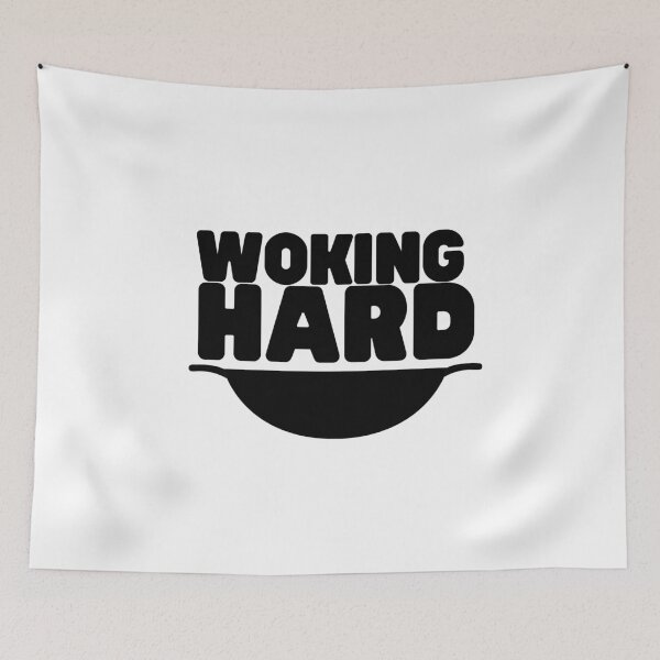 Item preview, Woking Hard designed and sold by The Cosmic Turtle.