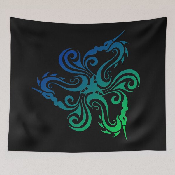 Item preview, Dragon Mandala designed and sold by ARubyMoon.