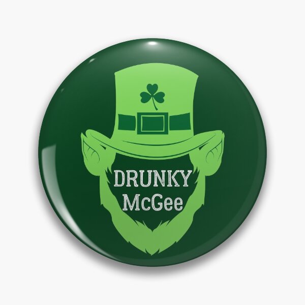 Item preview, Drunky Mcgee Funny couple St Patrick's day designed and sold by WoodburyLake.