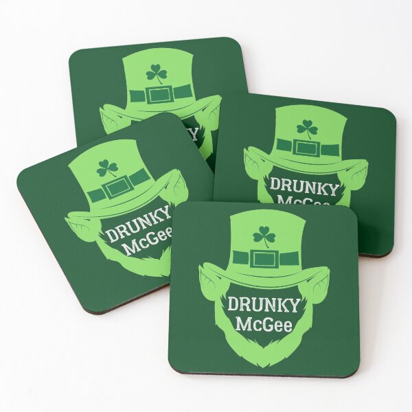 Item preview, Drunky Mcgee Funny couple St Patrick's day designed and sold by WoodburyLake.