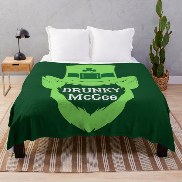 Item preview, Drunky Mcgee Funny couple St Patrick's day designed and sold by WoodburyLake.