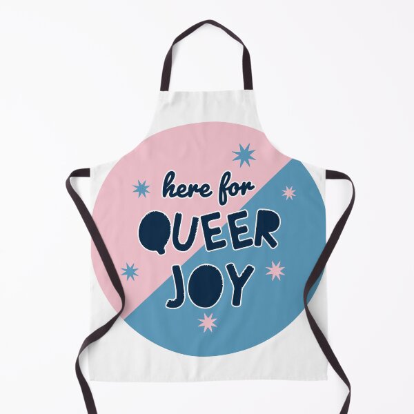 Item preview, here for queer joy designed and sold by craftordiy.art.