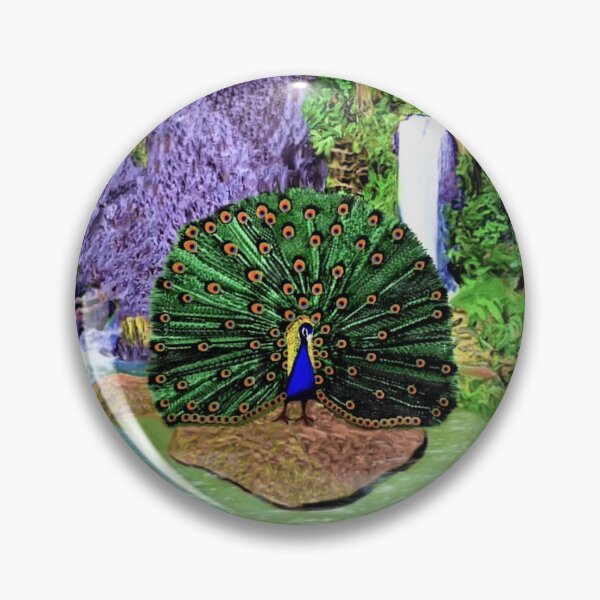Artikelvorschau, Peacock Paradise Falls entworfen und verkauft von KC Morcom.