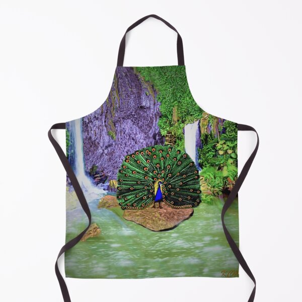 Item preview, Peacock Paradise Falls designed and sold by KC Morcom.