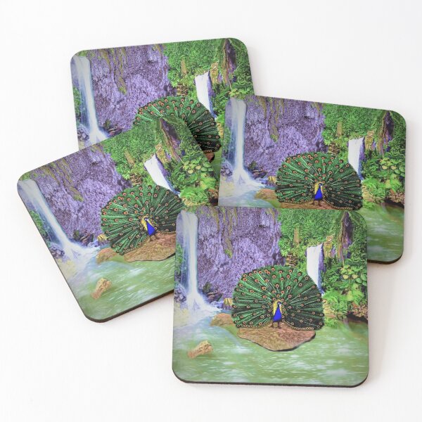 Item preview, Peacock Paradise Falls designed and sold by KC Morcom.