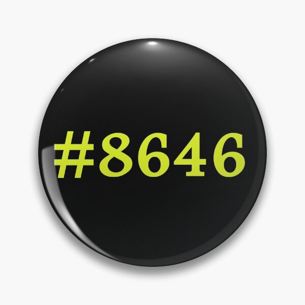 Item preview, Hashtag 8646 - Political Biden 46th President designed and sold by ittybittyowl.
