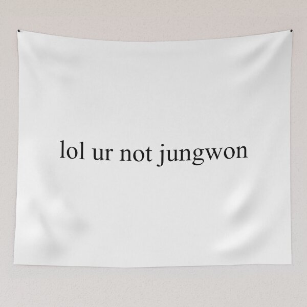 Item preview, lol ur not jungwon designed and sold by enhypening.