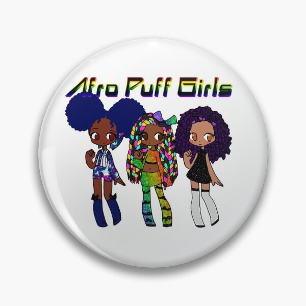 Item preview, Afro Puff Girls designed and sold by Knottygirl.