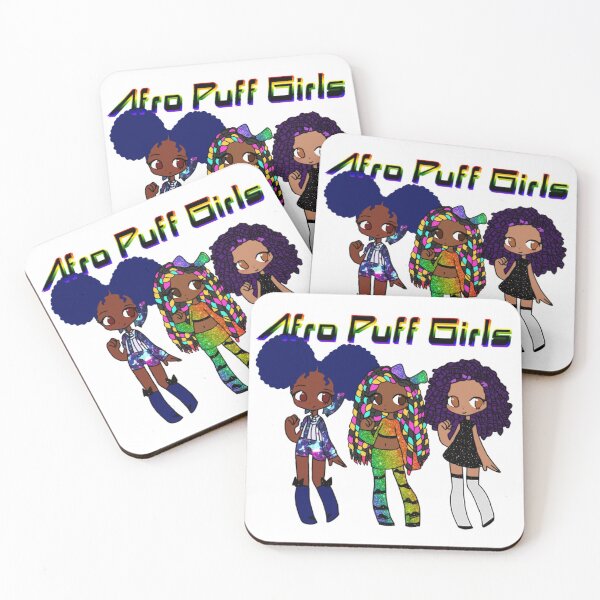 Item preview, Afro Puff Girls designed and sold by Knottygirl.