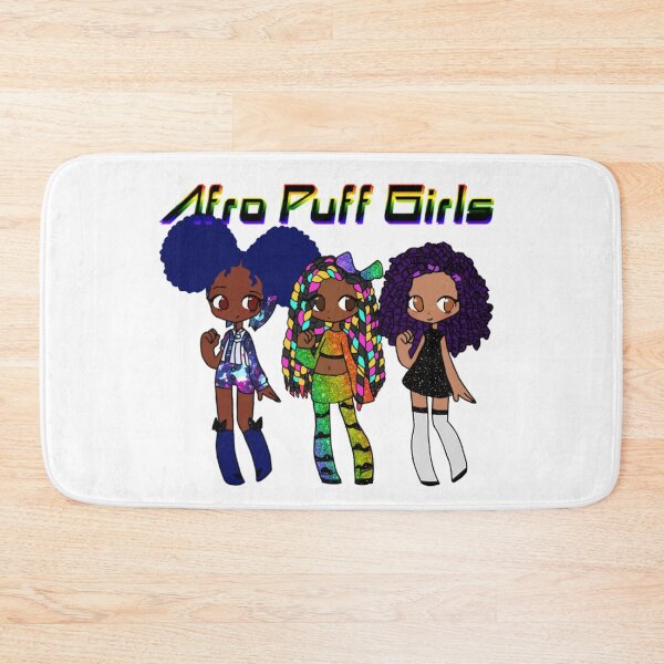 Aperçu de l'œuvre Filles Afro Puff créée et vendue par Knottygirl.