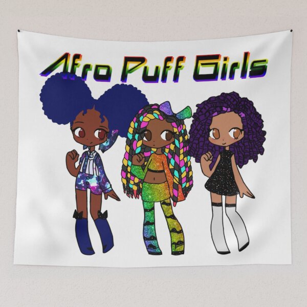 Item preview, Afro Puff Girls designed and sold by Knottygirl.