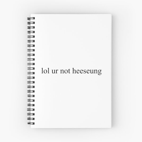 Item preview, lol ur not heeseung designed and sold by enhypening.