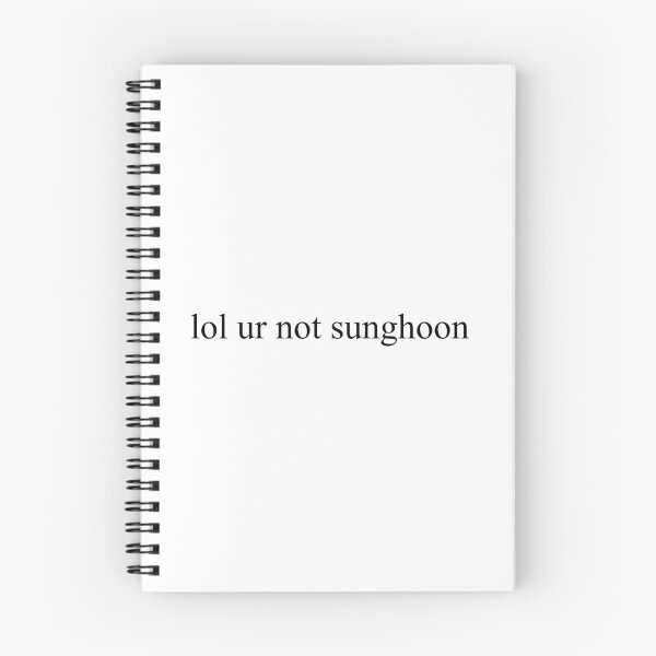 Item preview, lol ur not sunghoon designed and sold by enhypening.