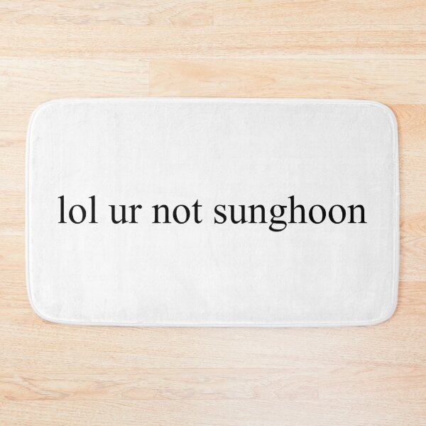 Item preview, lol ur not sunghoon designed and sold by enhypening.