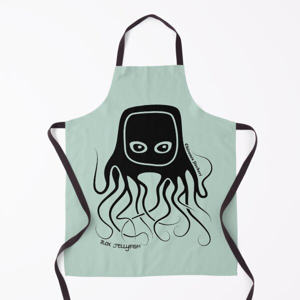 Item preview, Box Jellyfish Australian Ocean Animal Silhouette with Name designed and sold by BOLD-Australia.